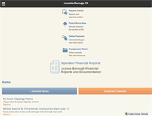 Tablet Screenshot of lansdale.org